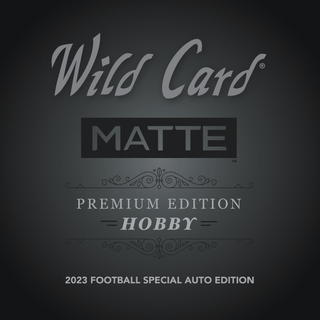 2023 Wild Card Matte Premium Edition Hobby Football Auto Edition