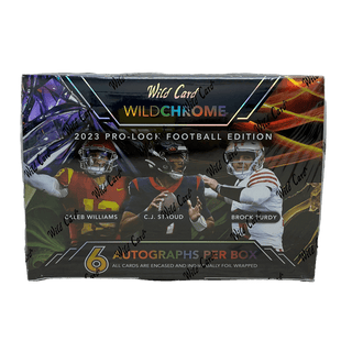 2023 Wildcard WildChrome 6 Autographs per Box