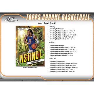 2024-25 Topps Chrome Basketball Hobby Box
