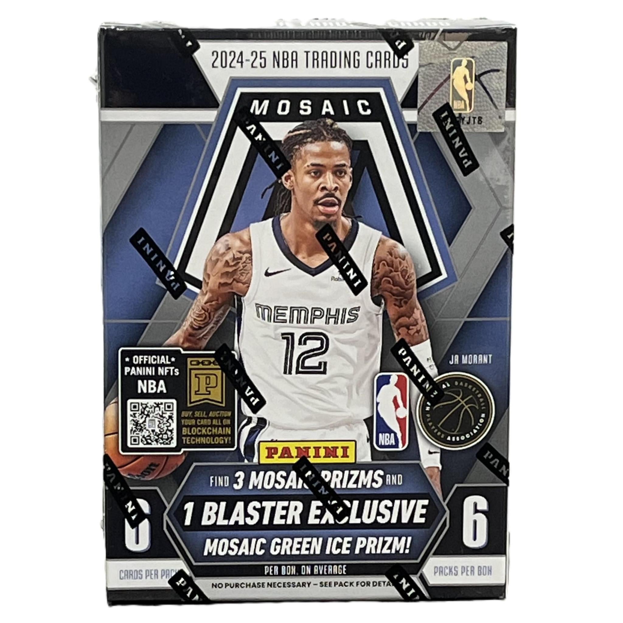 2024-25 Panini Mosaic Basketball Hobby Blaster Box Green Ice
