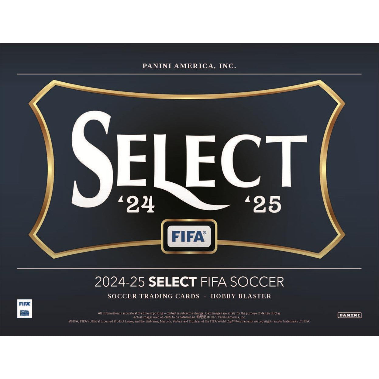 2024-25 Panini Select FIFA Soccer Hobby Blaster Box
