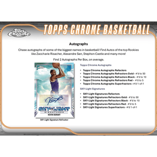 2024-25 Topps Chrome Basketball Hobby Box