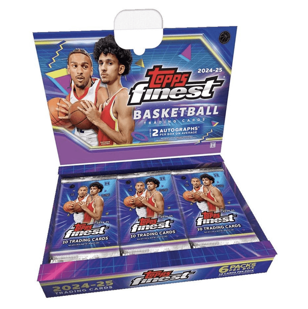 2024-25 Topps Finest Basketball Hobby Box – CARDIACS Sports