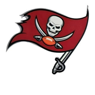 Buccaneers Clear Backer Decal