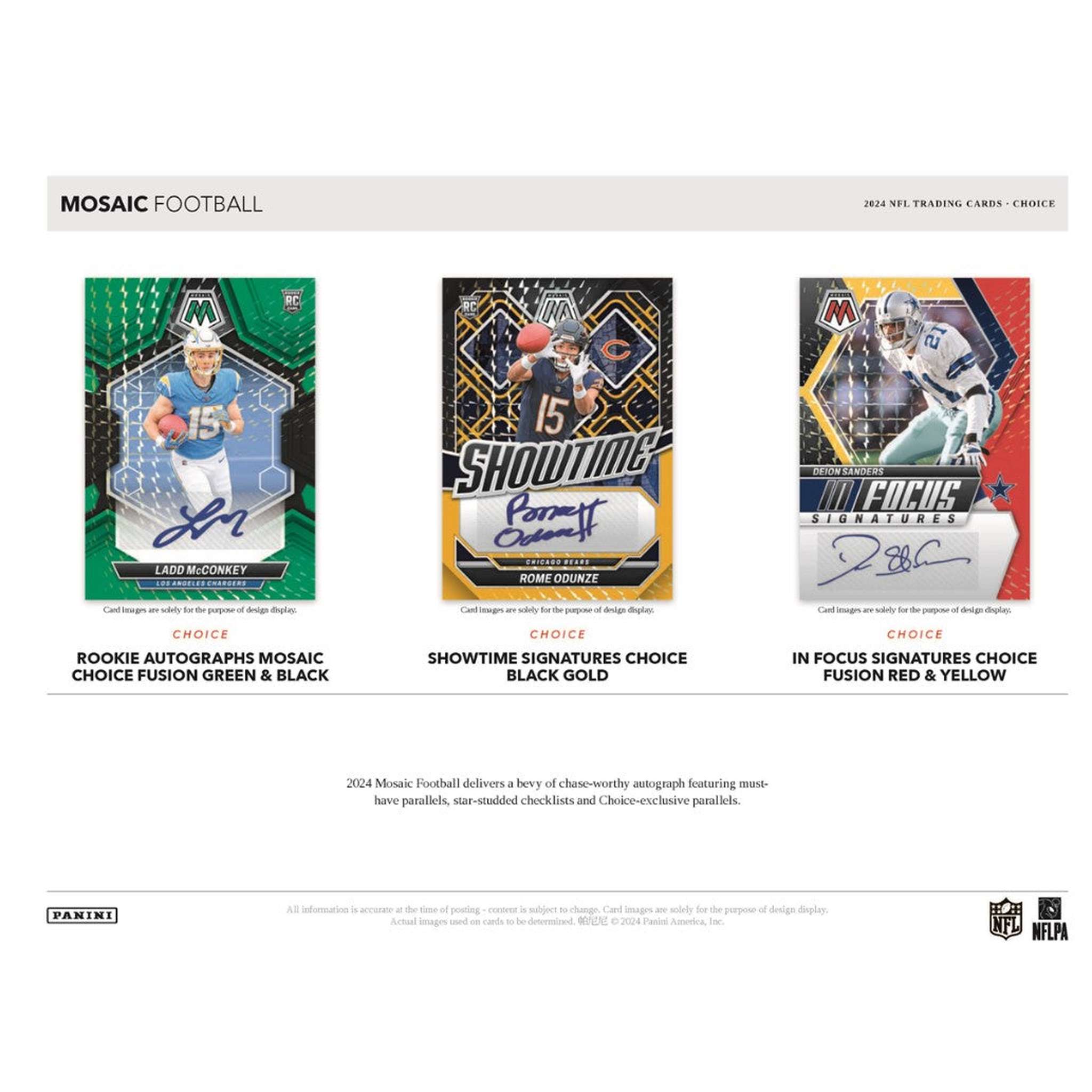 2024 Panini Mosaic Football Hobby Choice Box