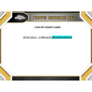 2024 Topps Chrome UFC Value Box SE