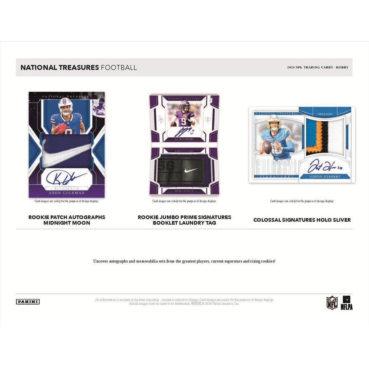 2024 Panini National Treasures Football Hobby Box
