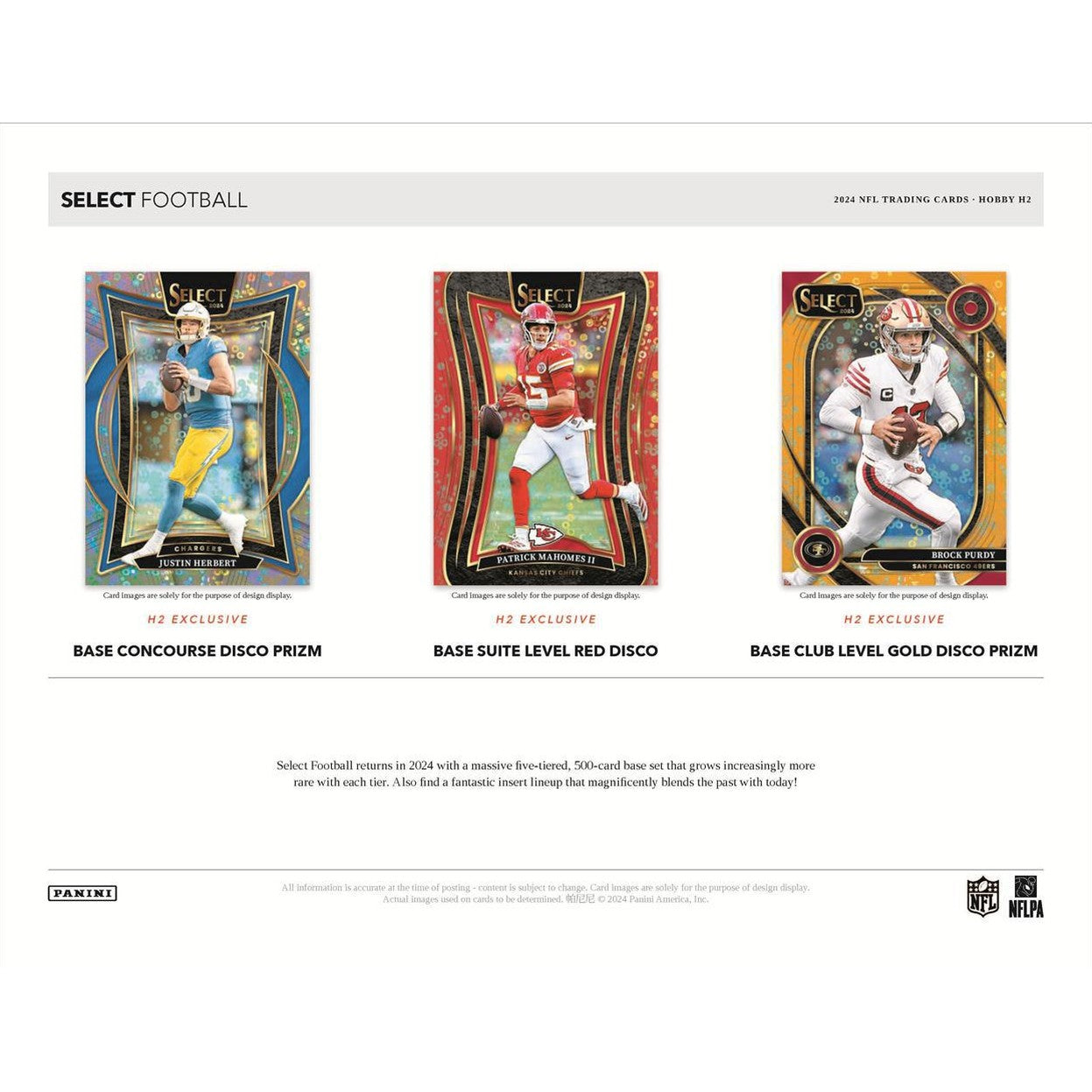 Panini Select Football H2 Hobby Box