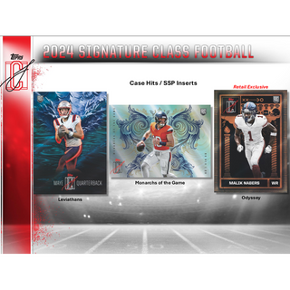 2024 Topps Signature Class Football Mega Box