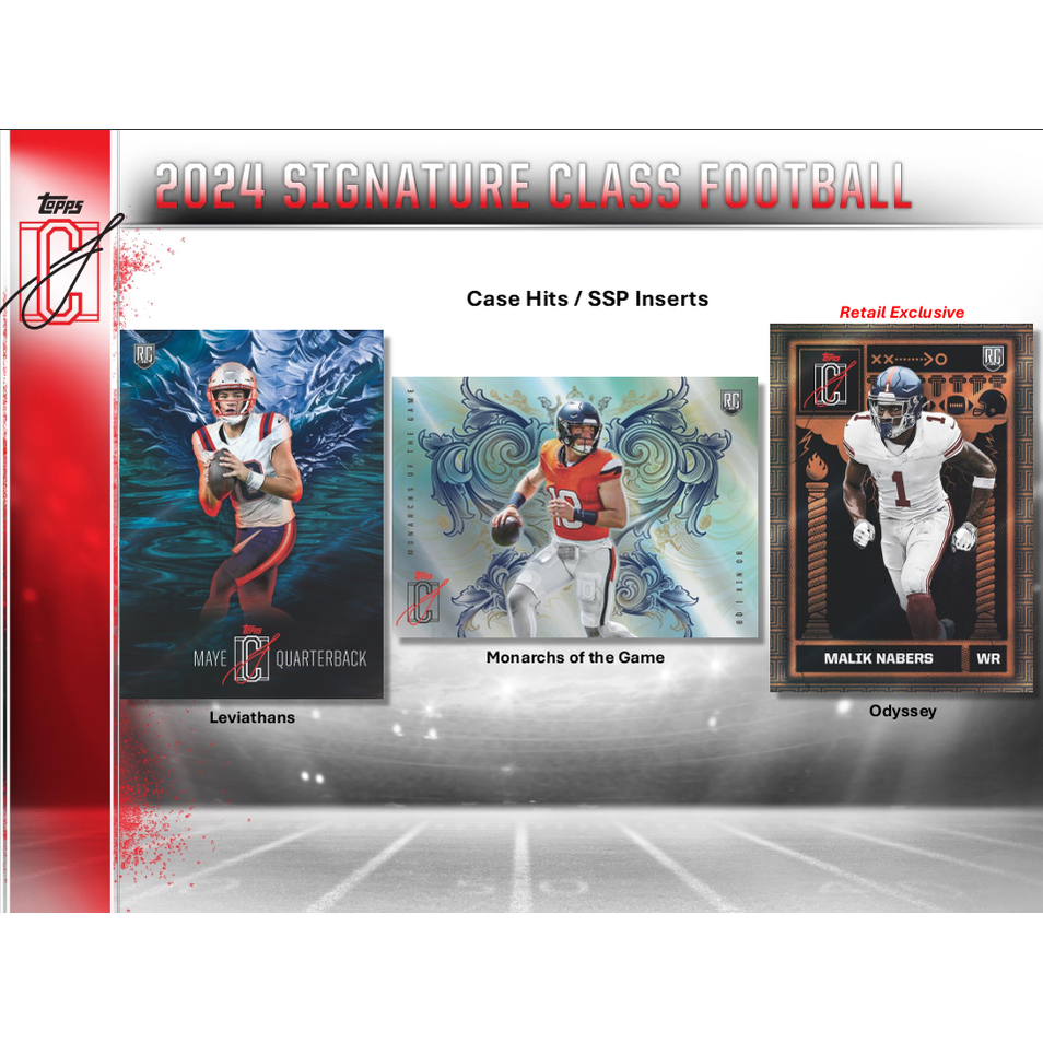 2024 Topps Signature Class Football Mega Box