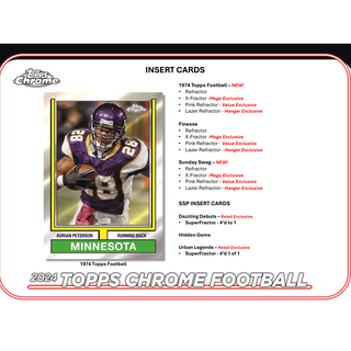 2024 Topps Chrome Football Blaster Box