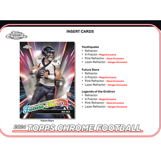 2024 Topps Chrome Football Blaster Box