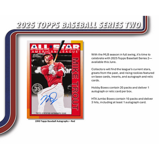 2025 Topps Series 2 Hobby Box
