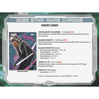 2025 Topps Star Wars Chrome Hobby Box