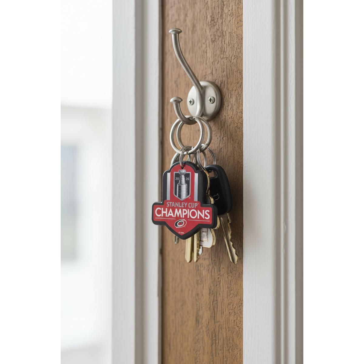 Carolina Hurricanes 2026 Stanley Cup Champions Premium Acrylic Key Ring