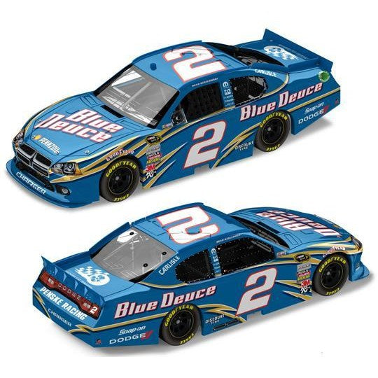 Die Cast: Brad Keselowski #2 2014 Blue Deuce Kids Nascar Plastic Car Ltd. Ed. 1:18 Scale