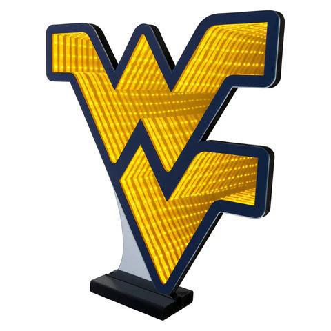 LED Infinity Logo Light: West Viginia Mountaineers