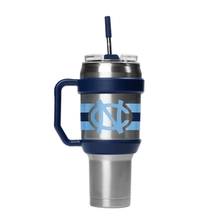 Tumbler: North Carolina TarHeels - Stainless Steel 40oz