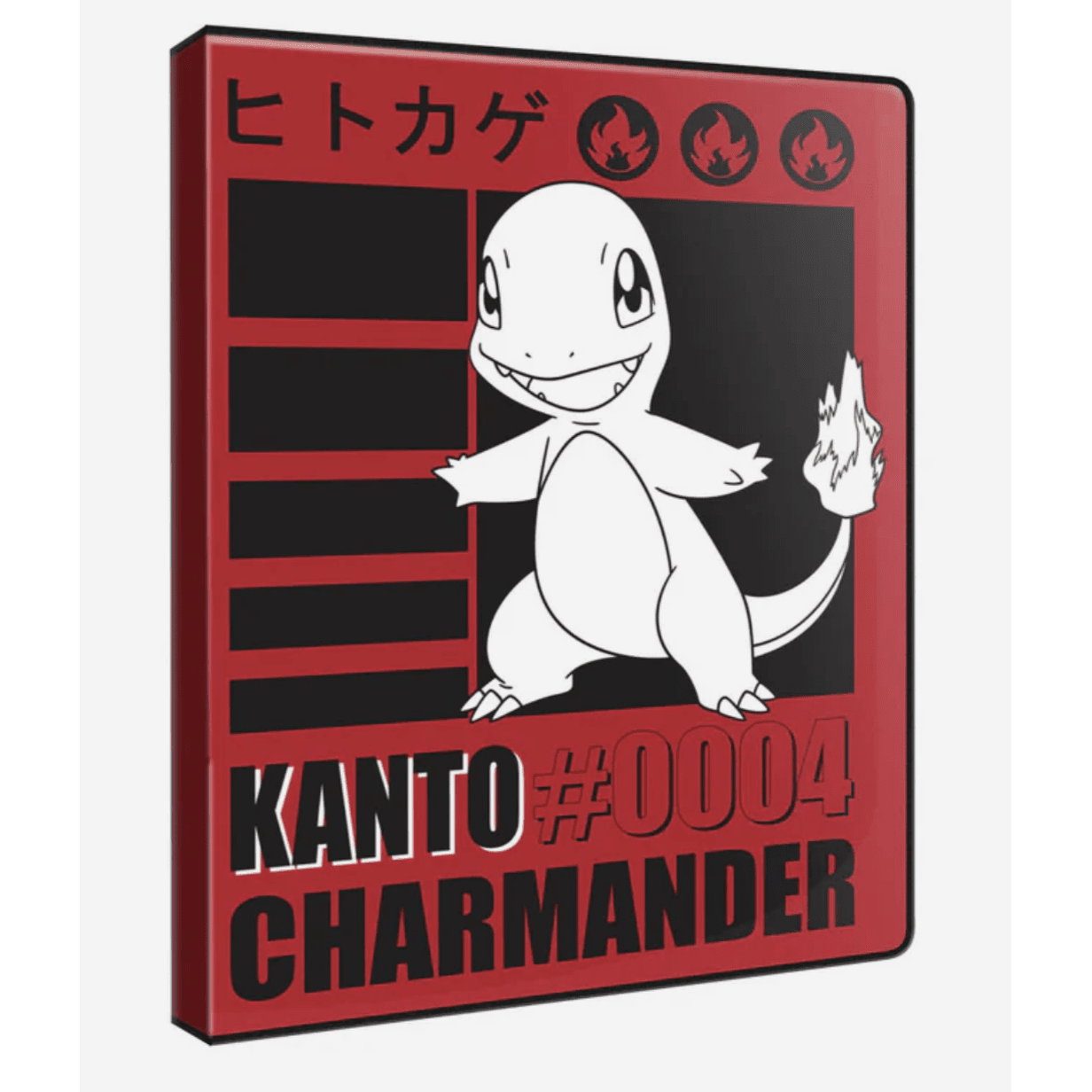 UP 9 Pk Portfolio Pokemon Kanto Charmander