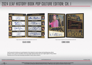 2024 Leaf History Book Pop Culture Chapter 1