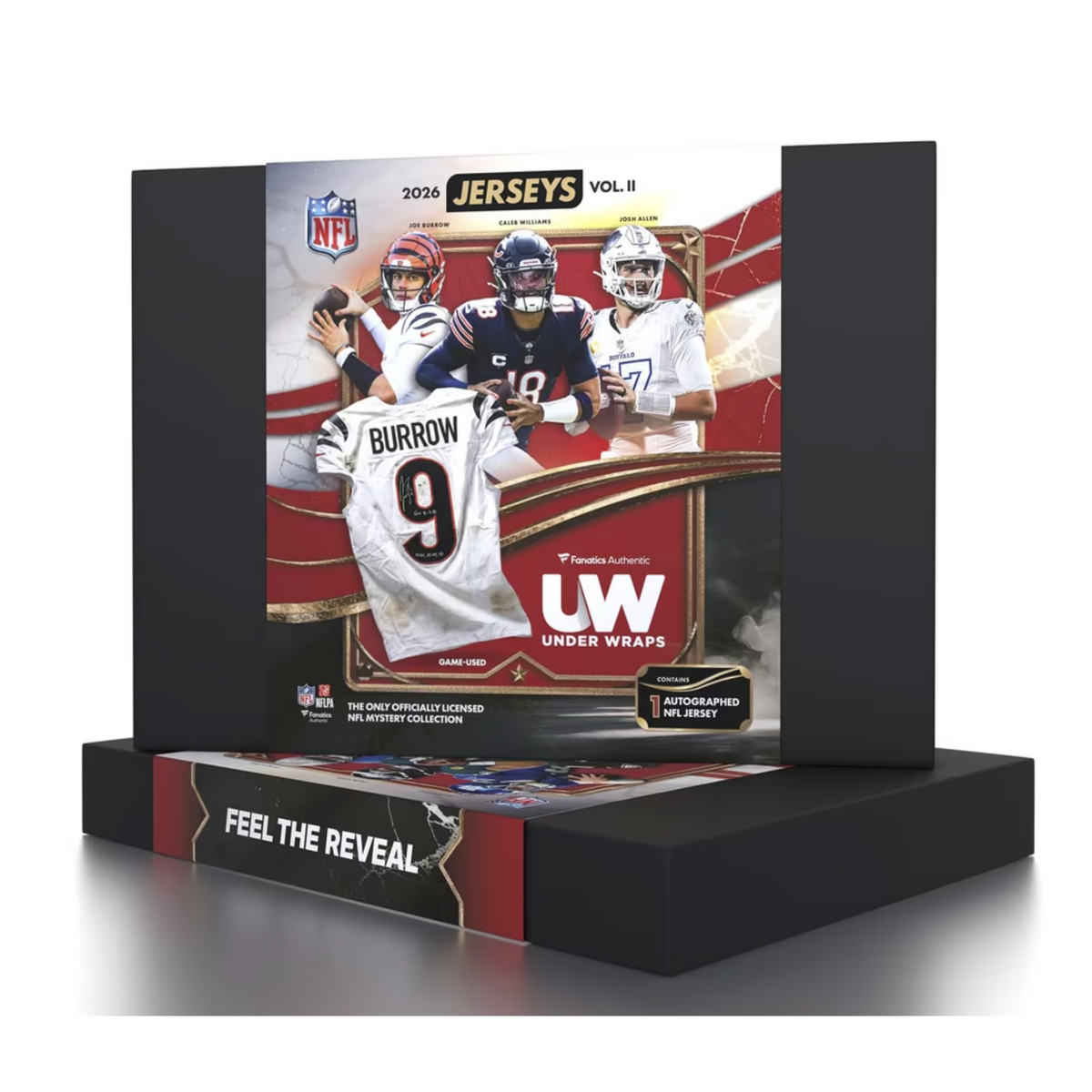 2026 Fanatics Under Wraps Football Jerseys Volume 2 Box