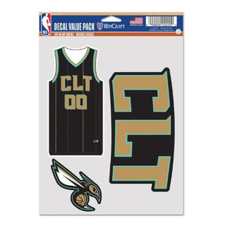 Decal: Charlotte Hornets Multi-Use 3pk