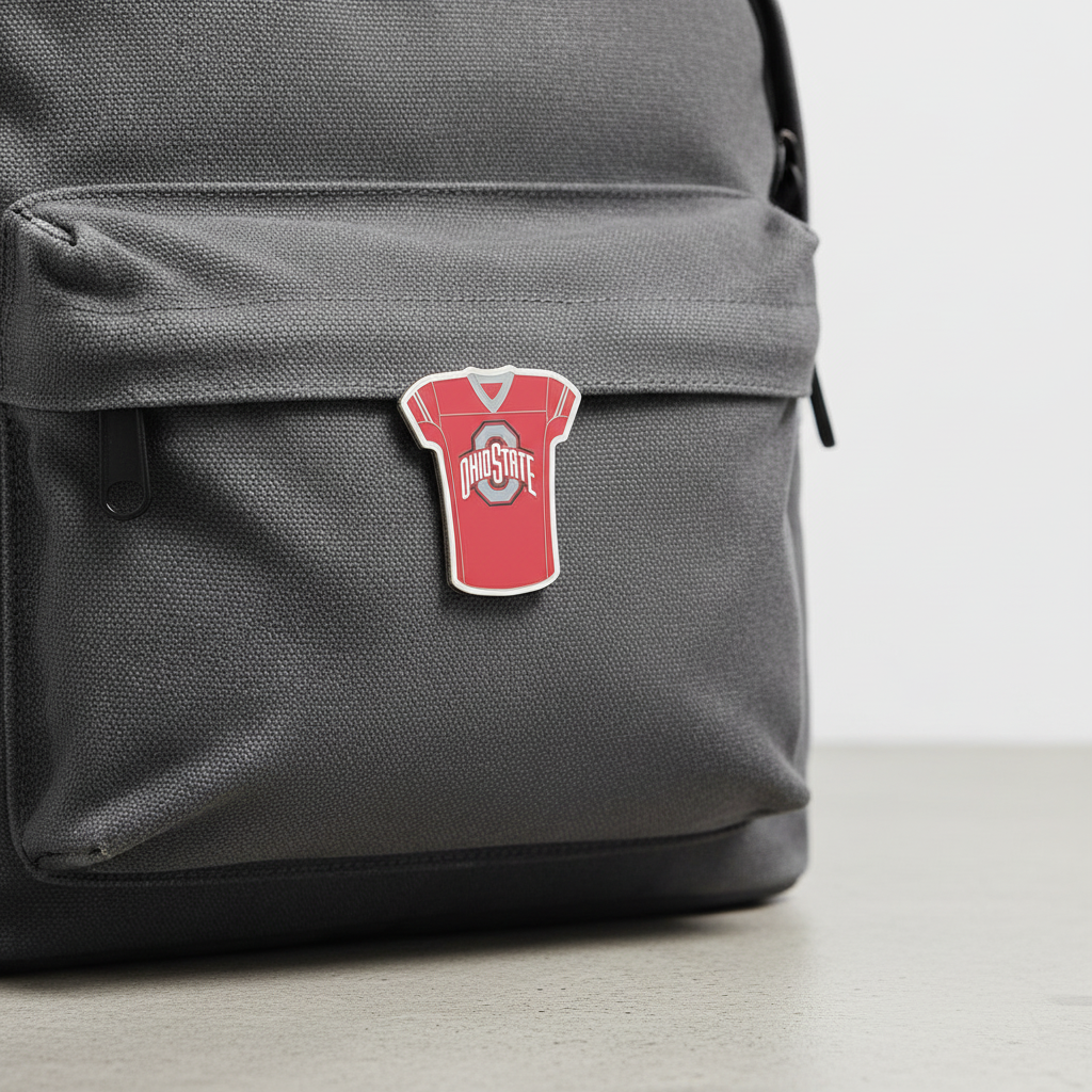Ohio State Buckeyes Football Jersey Shaped Collector Pin – Official