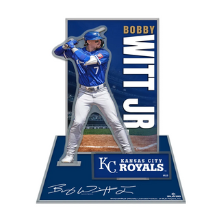 Bobby Witt Jr. Kansas City Royals Acrylic Stand-Up Set – 3D Collectible Display