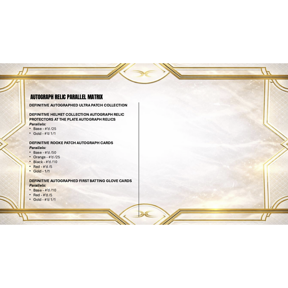 2025 Topps Definitive Collection Baseball Hobby Box