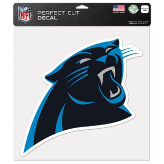 Decal: Carolina Panthers 12"x12"