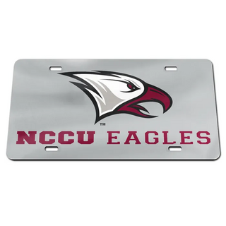 License Plate: North Carolina Central Eagles - Acrylic