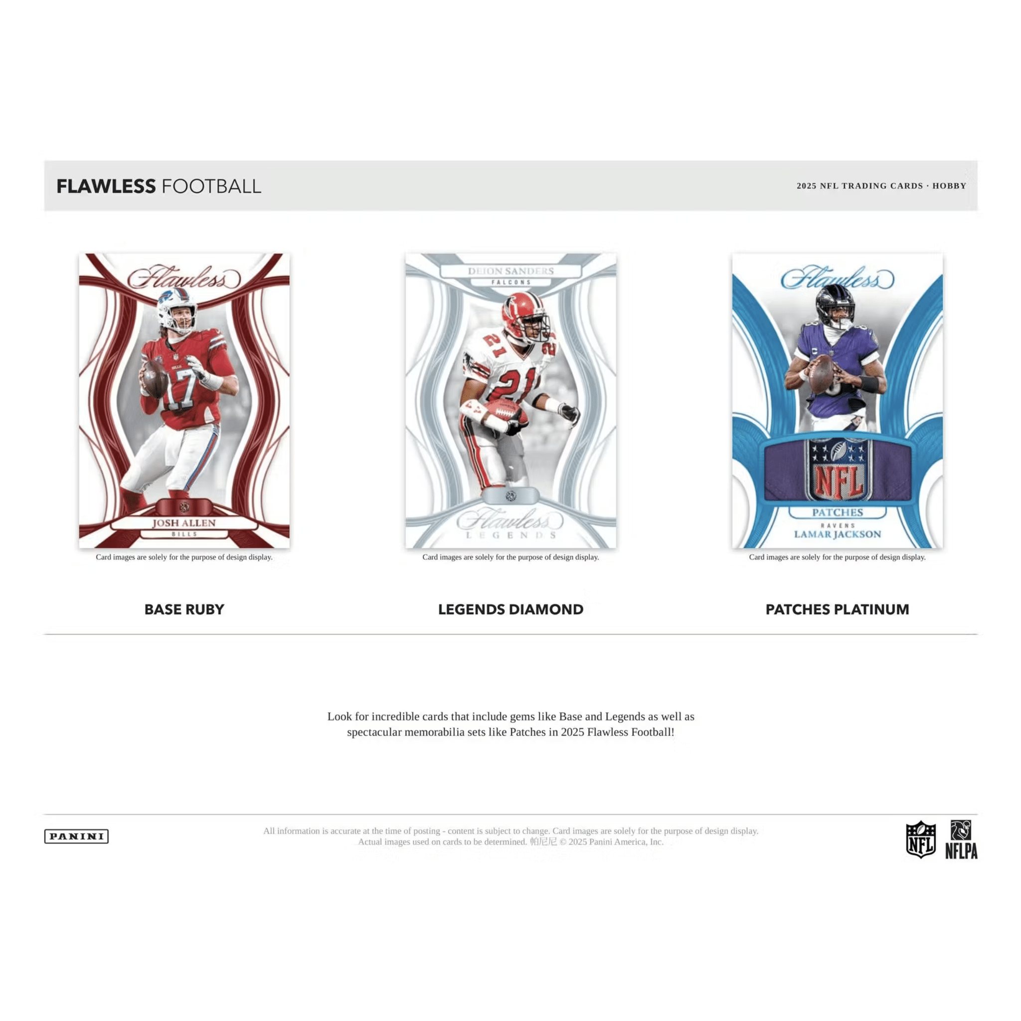 2025 Panini Flawless Football Hobby Box