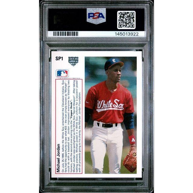 Michael Jordan 1991 Upper Deck #SP1 PSA 8
