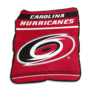 Blanket: Carolina Hurricanes Raschel Throw – Super Soft 50" x 60"