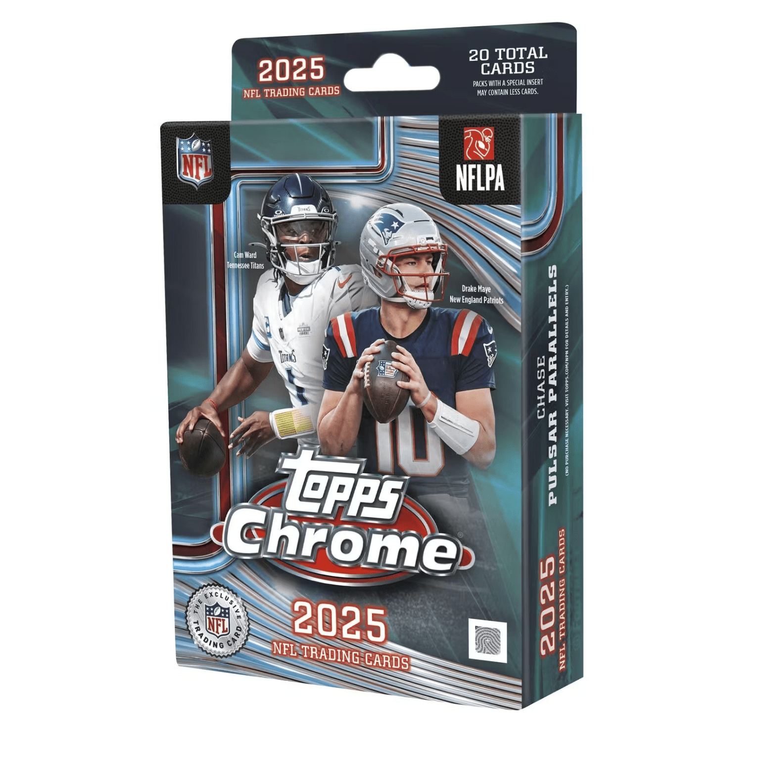2025 Topps Chrome Football Hanger Box