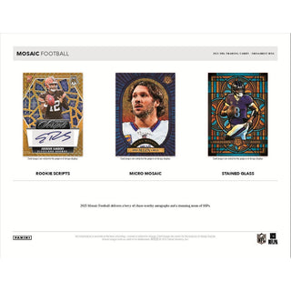 2025 Panini Mosaic Football Ornament Box