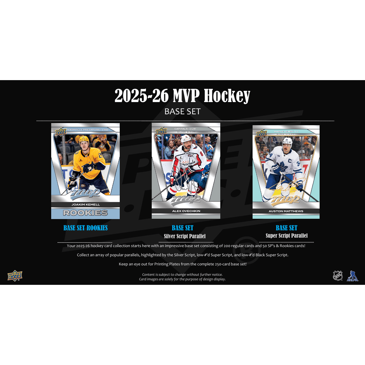 2025-26 Upper Deck MVP Hockey Hobby Box