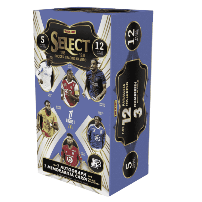 2025-26 Panini Select Ligue 1 Soccer H2 Box