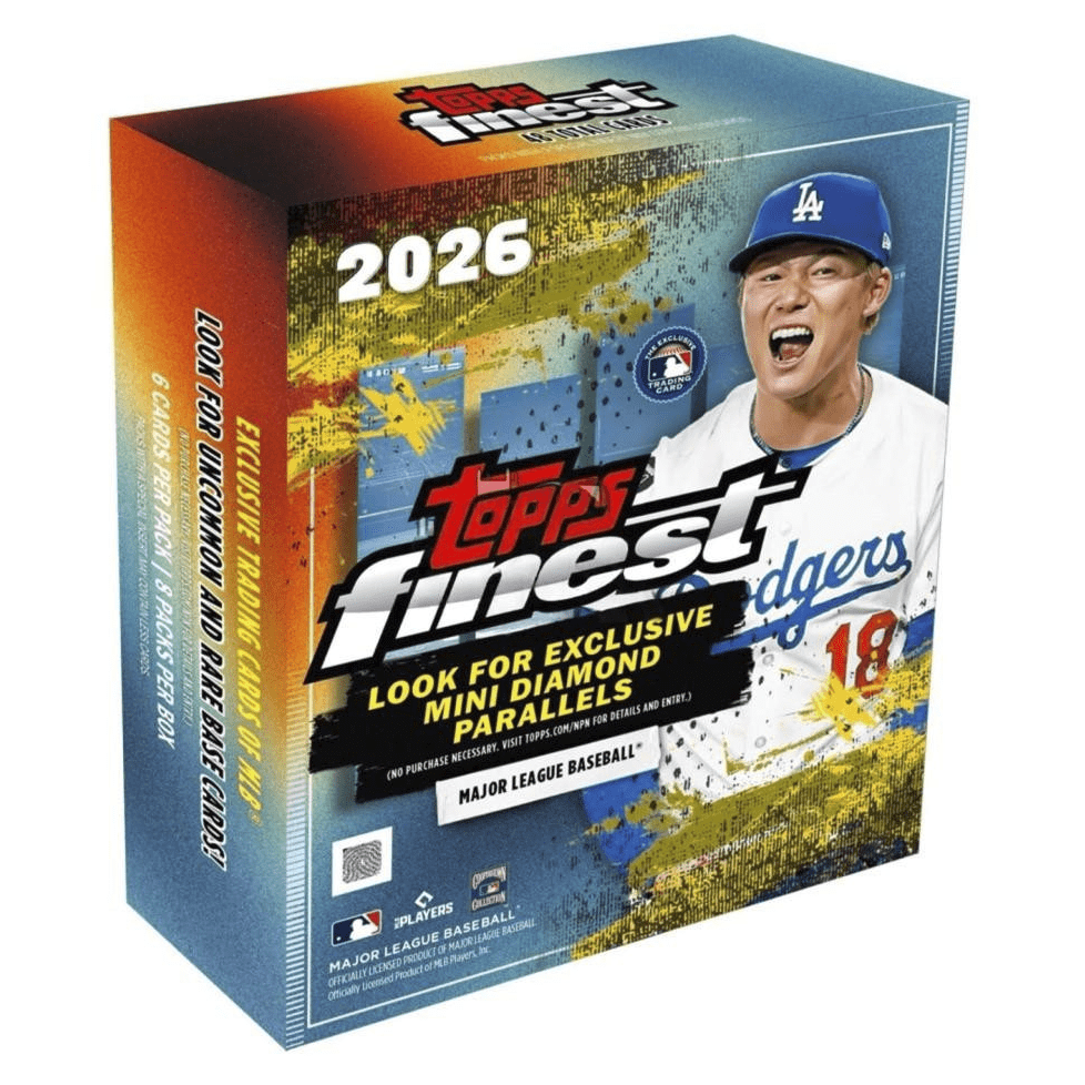 2026 Topps Finest Baseball Mega Box