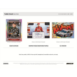 2025 Panini Turn Four Racing Hobby Box