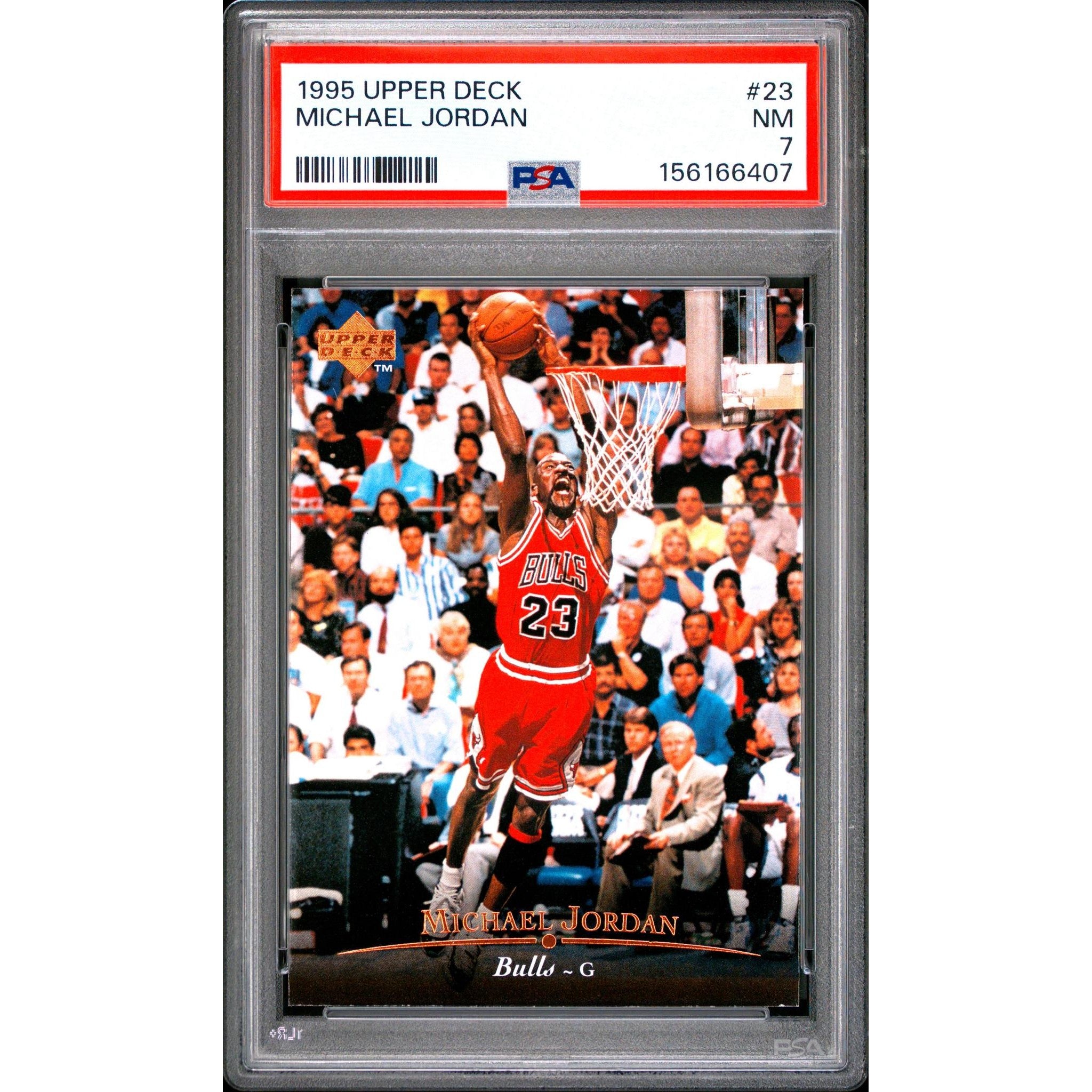 Michael Jordan 1995 Upper Deck #23 PSA 7