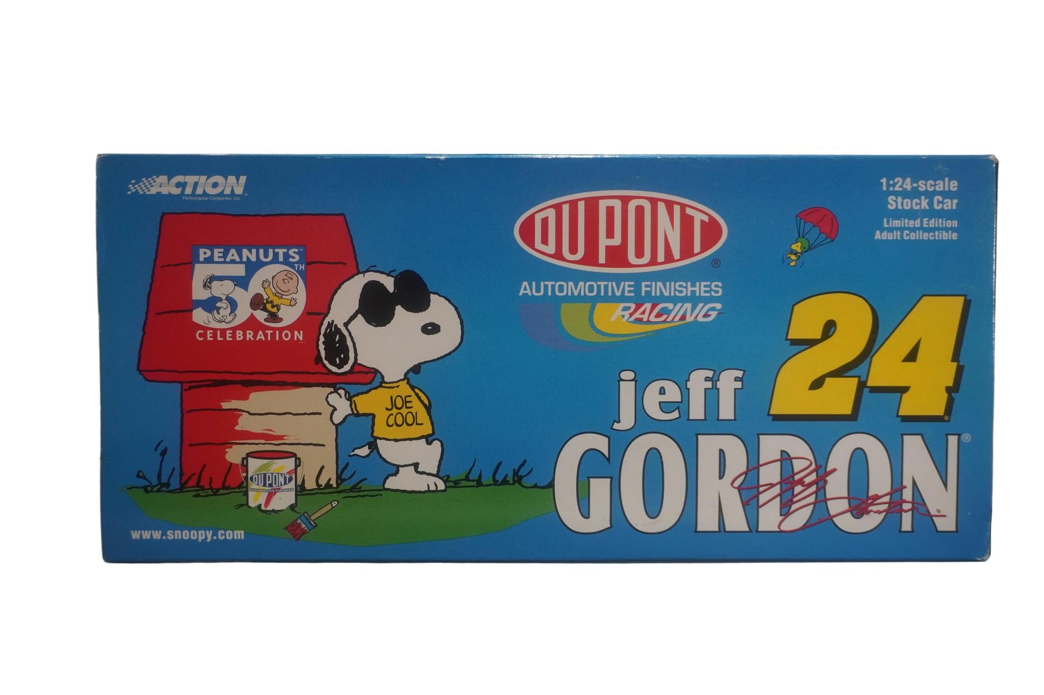 Jeff Gordon #24 DuPont PEANUTS 2000 Monte Carlo 1:24 Die-Cast by Action Racing