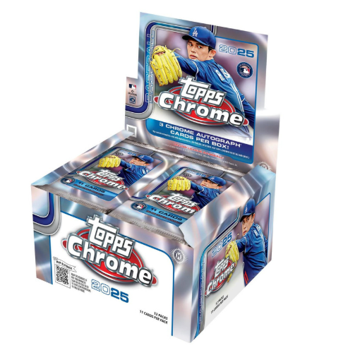 2025 Topps Chrome Baseball Jumbo Box
