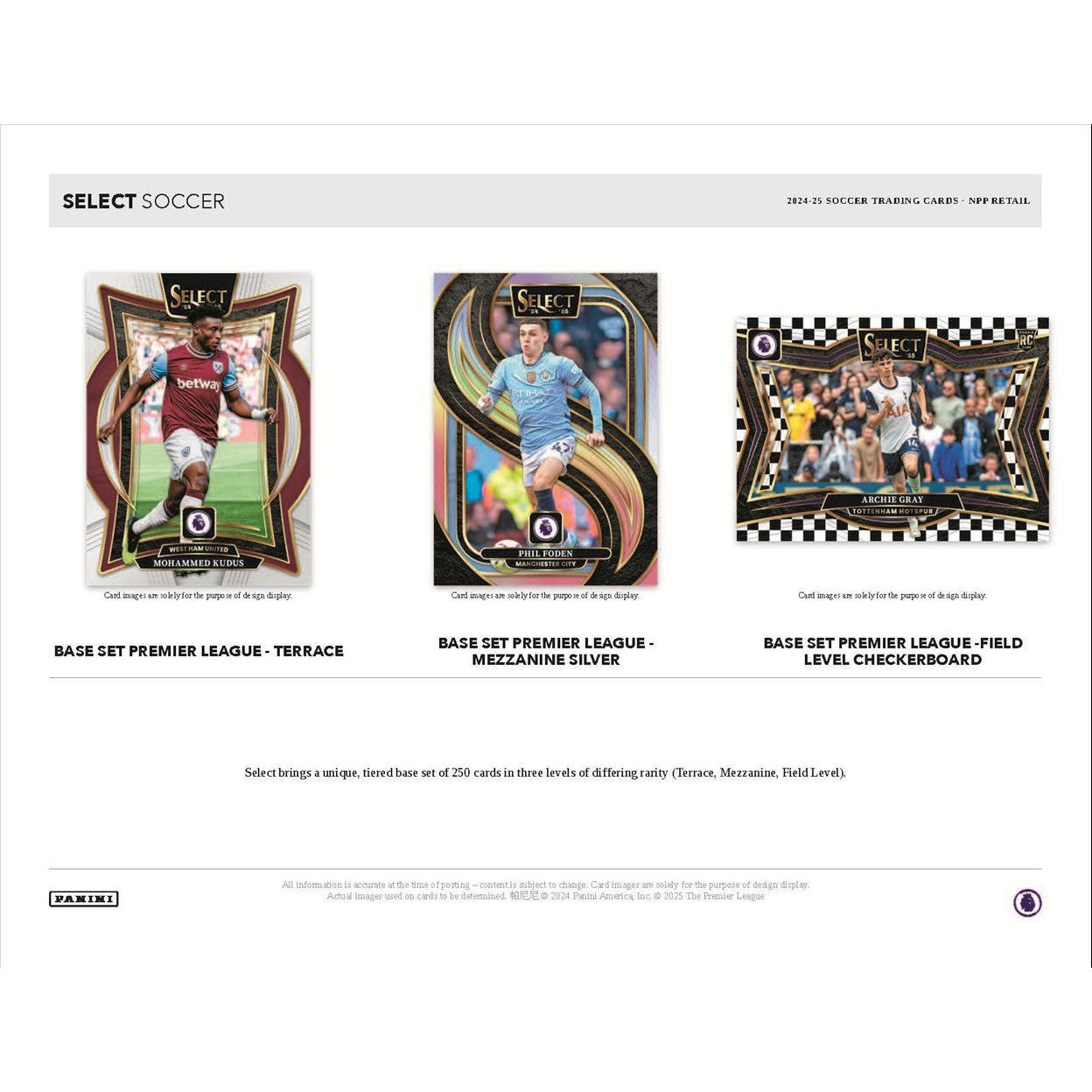 2024-25 Panini Select Premier League Hobby Blaster
