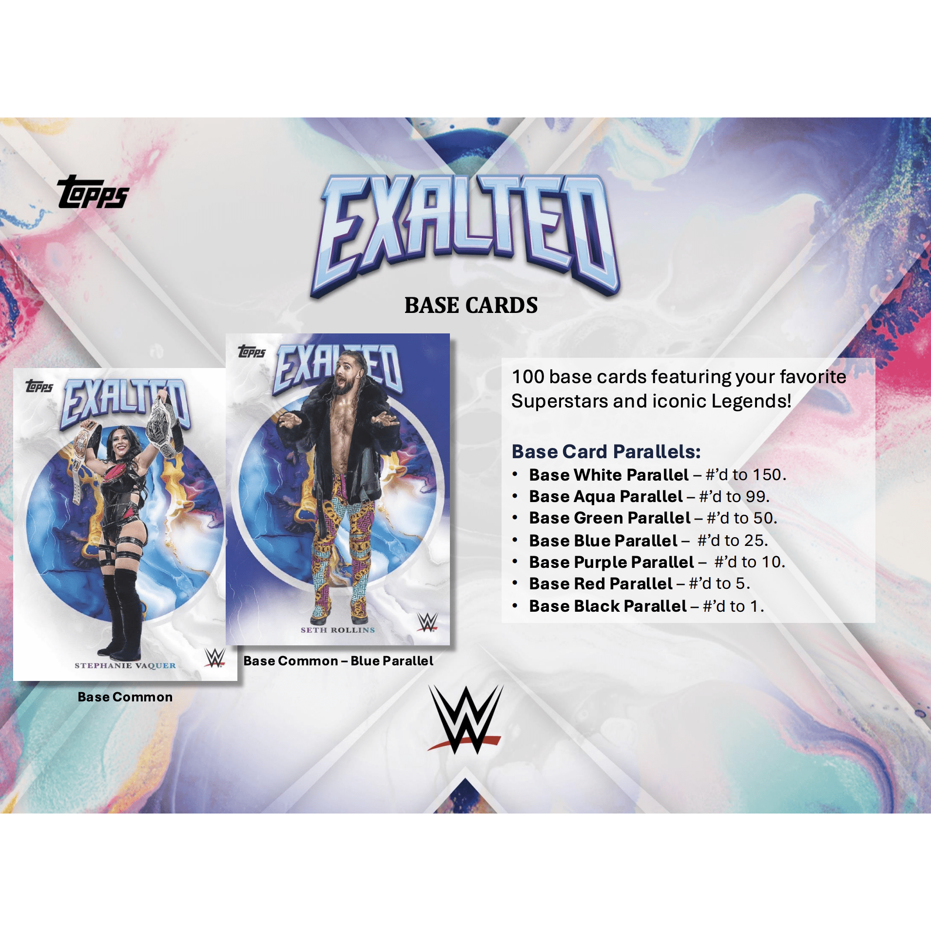 2025 Topps WWE Exalted Hobby Box