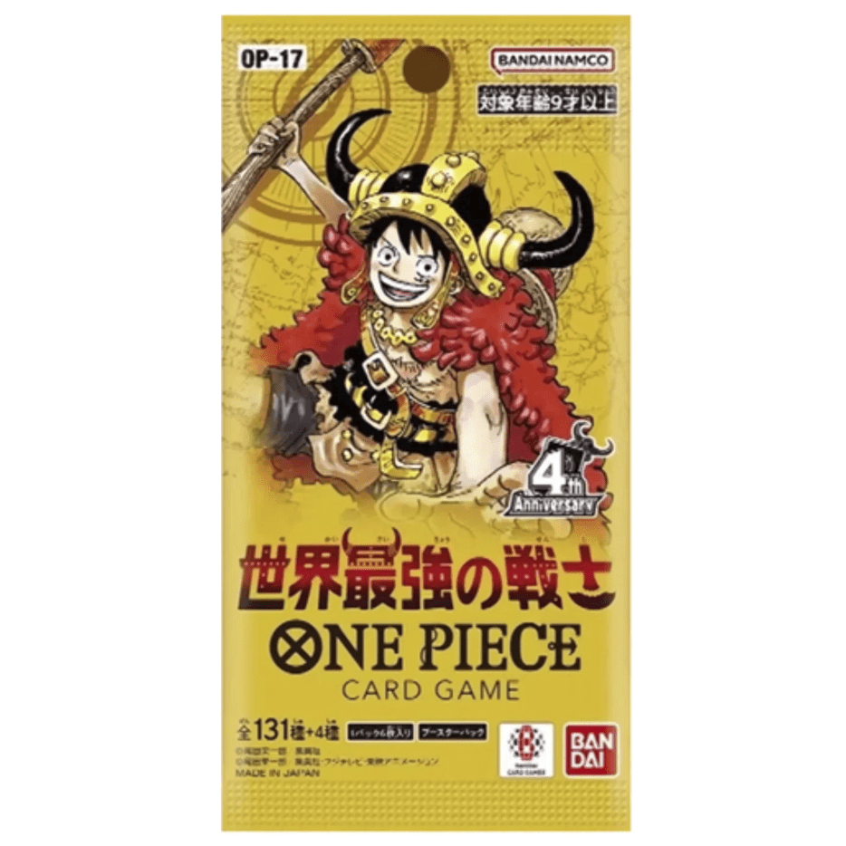 One Piece - The World's Strongest Warriors OP-17 Japanese Booster Pack