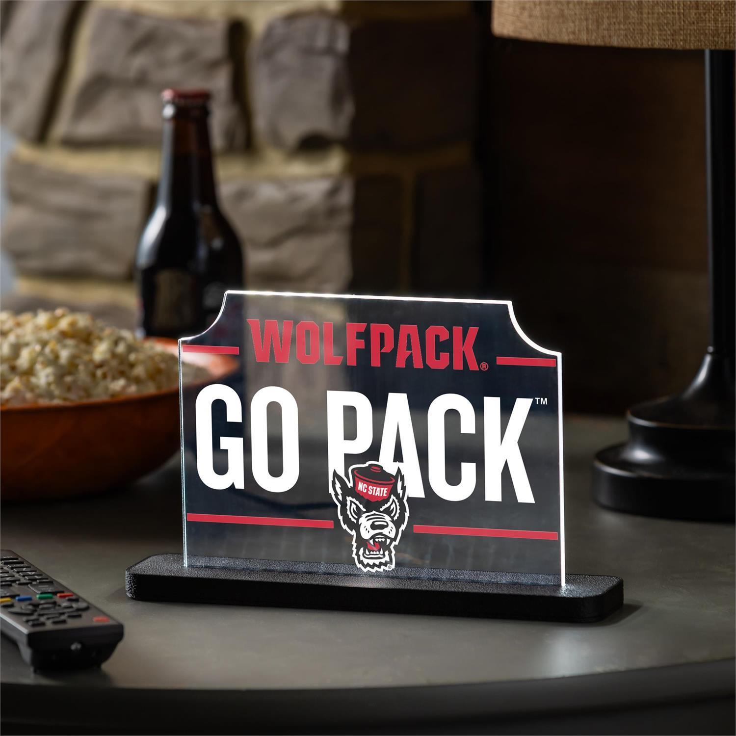 North Carolina State University Rectangle LED Desklite Decor