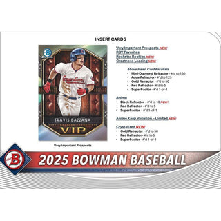 2025 Bowman Baseball Blaster Box