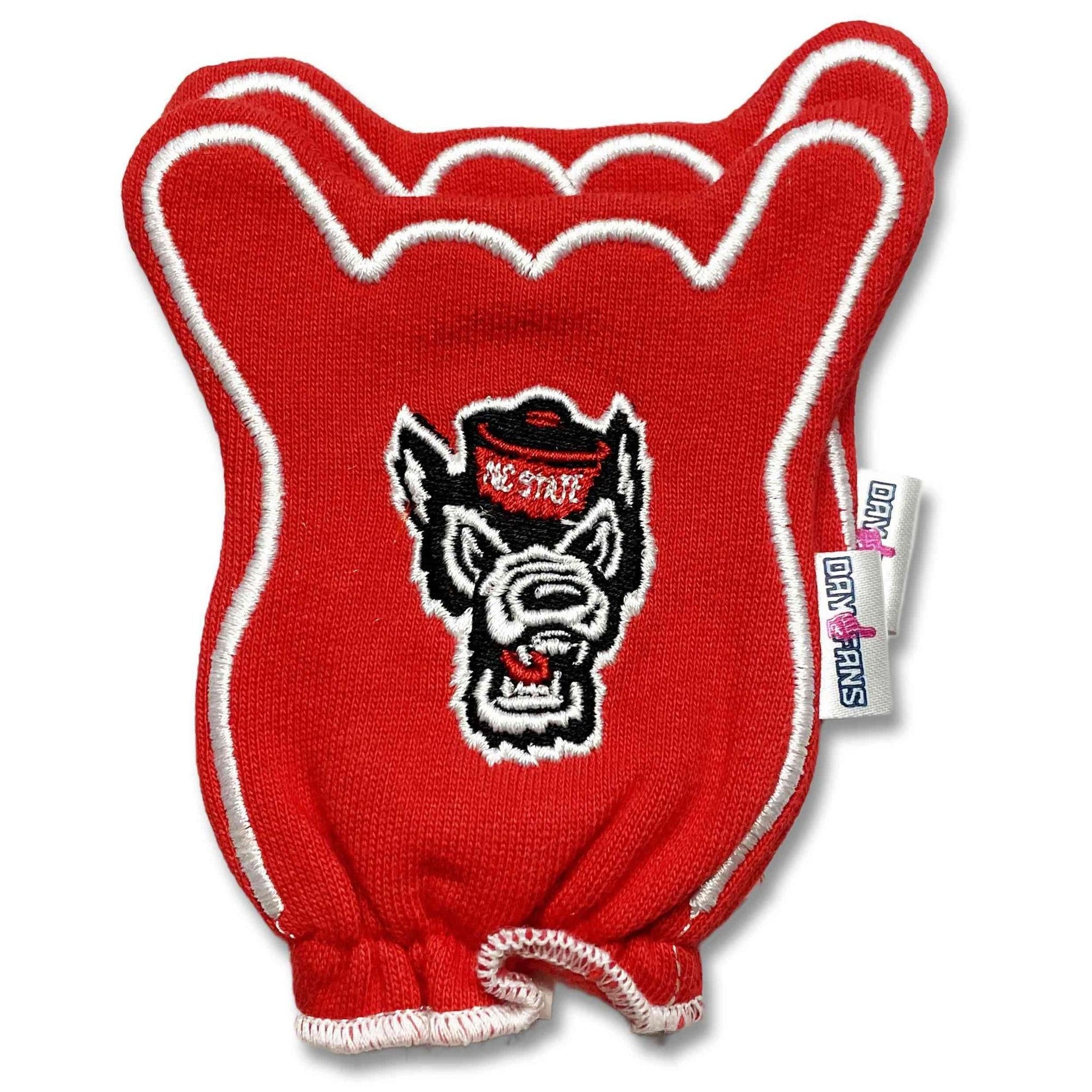 NC State Wolfpack FanMitts™ – Official Baby Mittens Newborn & Infant Sizes