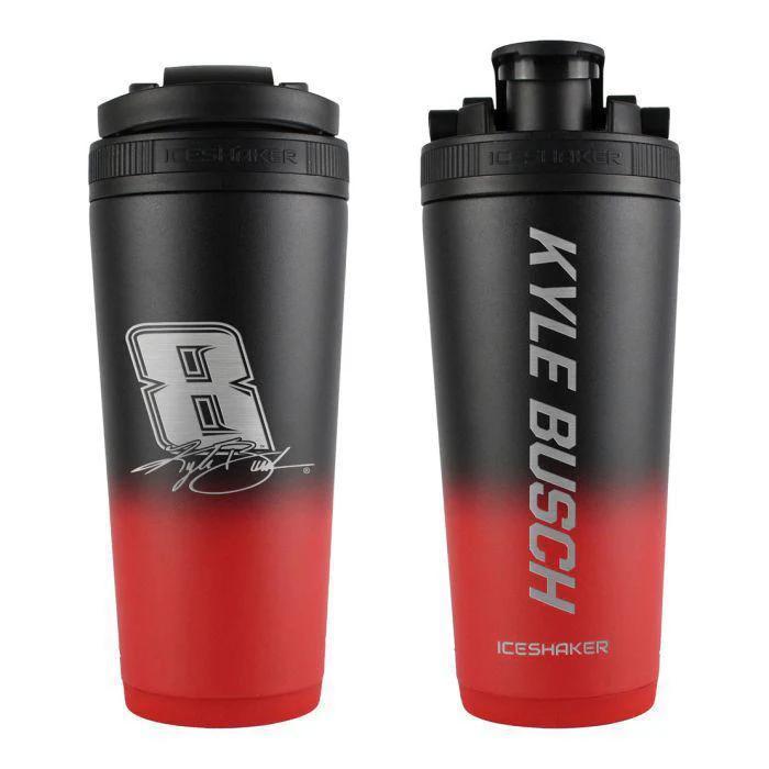 Kyle Busch #8 NASCAR Ice Shaker Tumbler – 26 oz Stainless Steel
